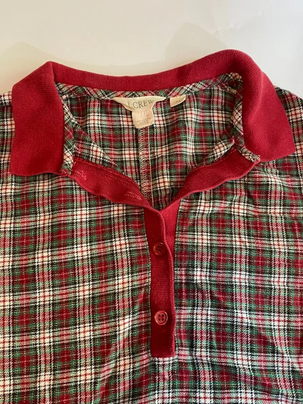 Vintage J Crew Flannel Sleepwear